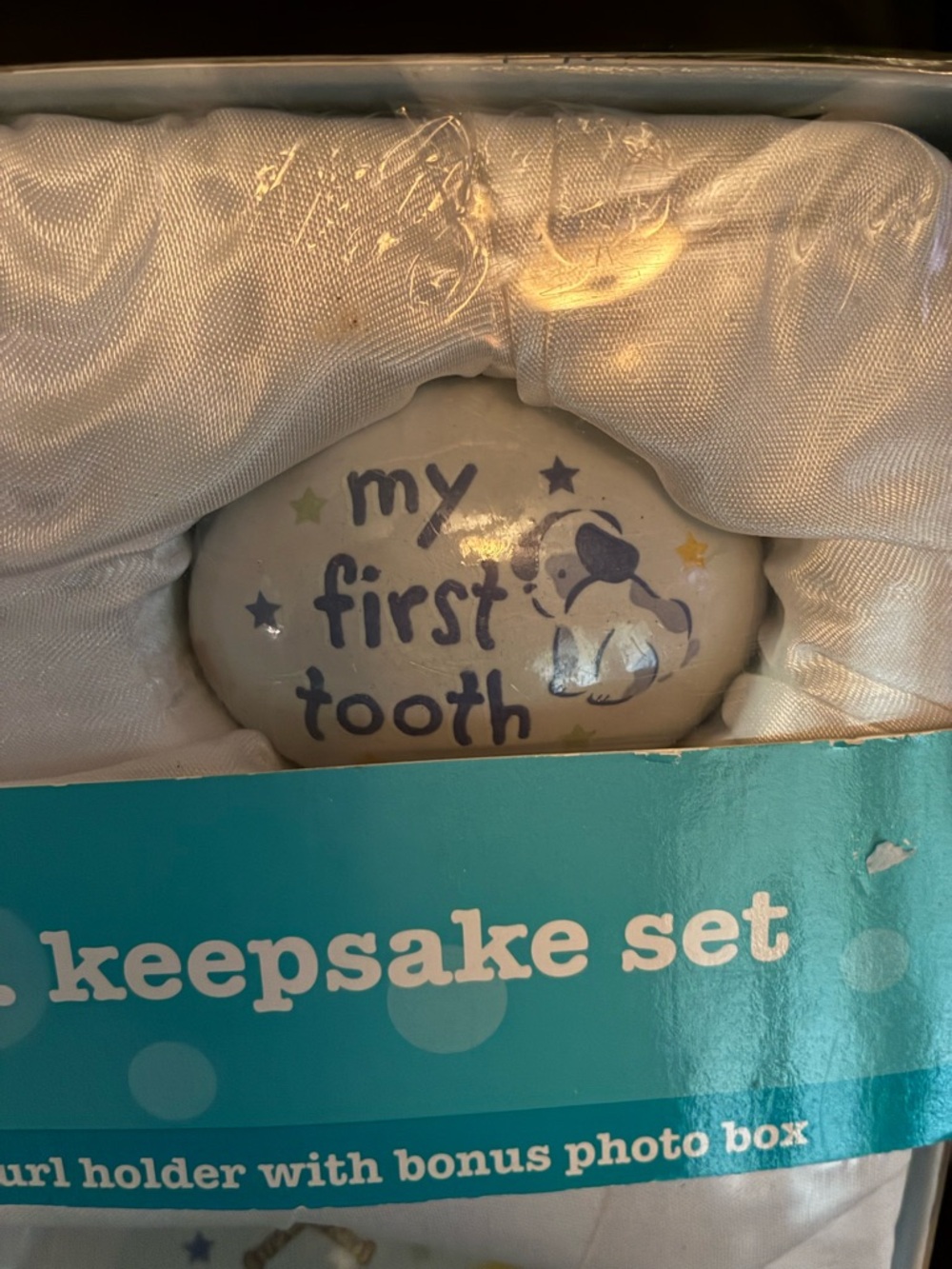 Baby Connection My First Piggy Bank Keepsake Set - White - Picture 3 of 6